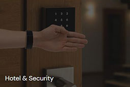 RFID wristbands for Hotel & security