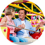 RFID wristbands use for amusement parks