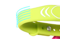 RS-AW001 Silicone Passive RFID Wristband Access Control-5