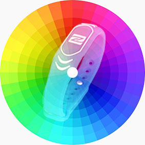 RS-AW005 Colorful Silicone Wristband