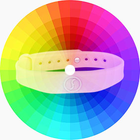 RS-AW010 Silicone RFID Wristbands Colors