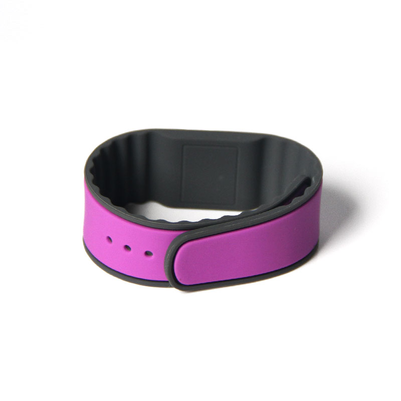 Water Proof ISO18000-6C Alien H3 Silicone UHF RFID Wristband