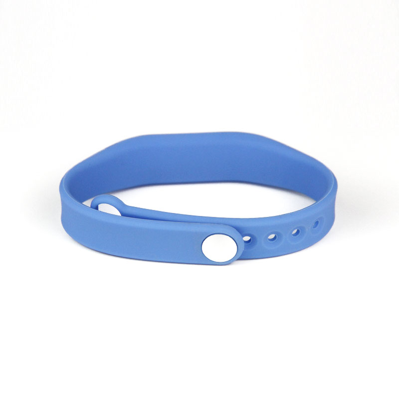 Waterproof RFID Wristband Silicone Adjustable Bracelet With Chip