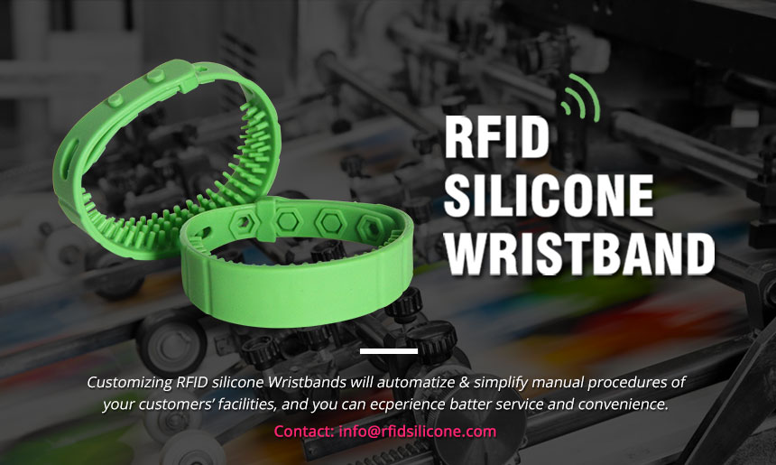 UHF RFID Rubber Wristbands RS-AW049