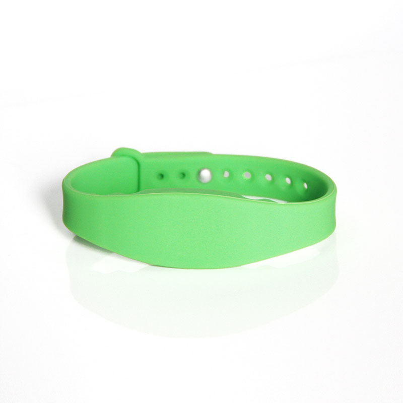 Reusable Silicone 125KHz RFID Bracelet For Swimming Pool