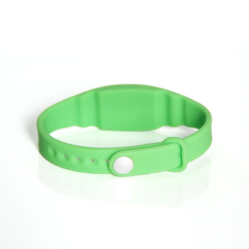 Reusable Silicone 125KHz RFID Bracelet For Swimming Pool