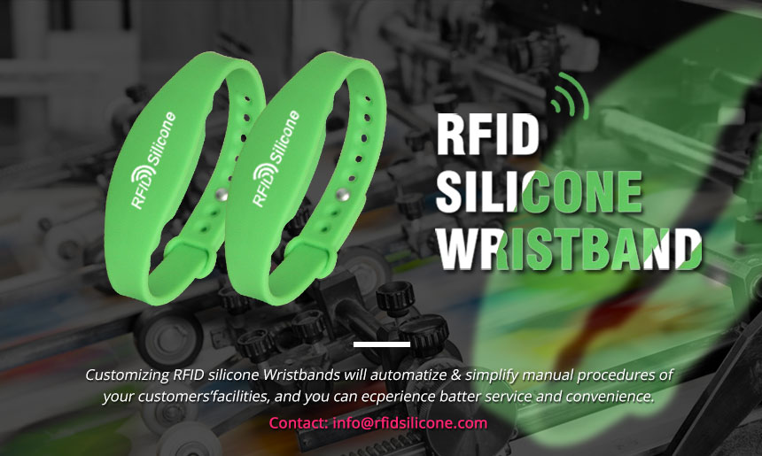 Reusable Silicone 125KHz RFID Bracelet RS-AW028