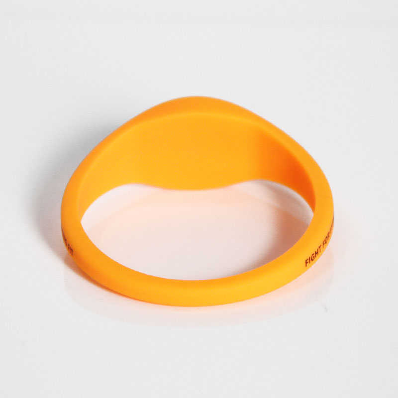 Customized Logo Printing RFID 125KHz Silicone Wristband