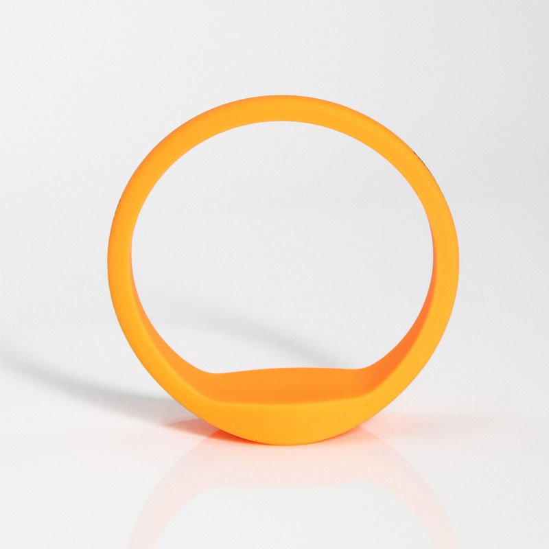 Customized Logo Printing RFID 125KHz Silicone Wristband
