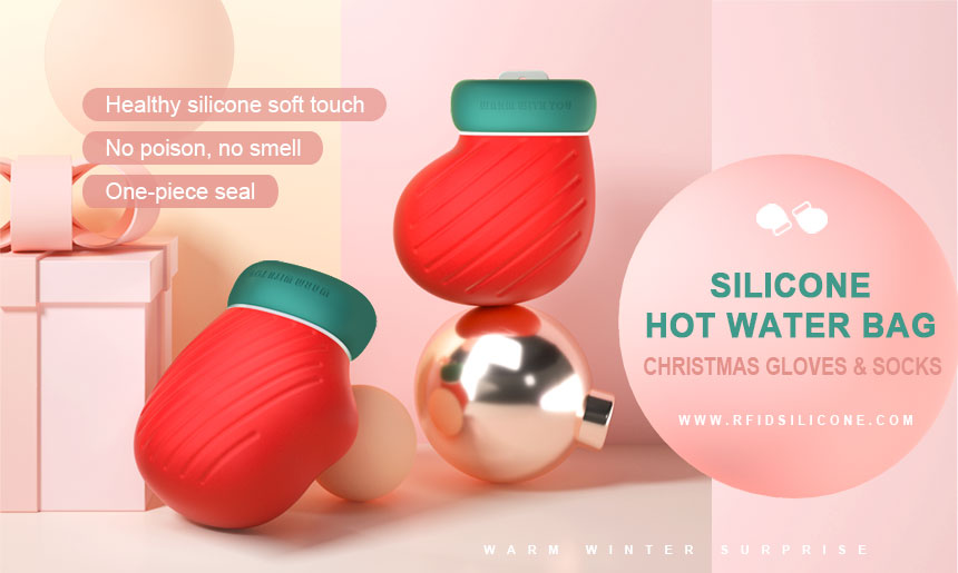 Wholesale Silicone Hot Water Bag Microwave Heating Water Bottle‎