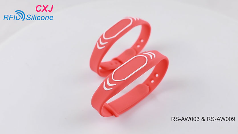 RFID Silicone Wristband RS-AW002 & AW003