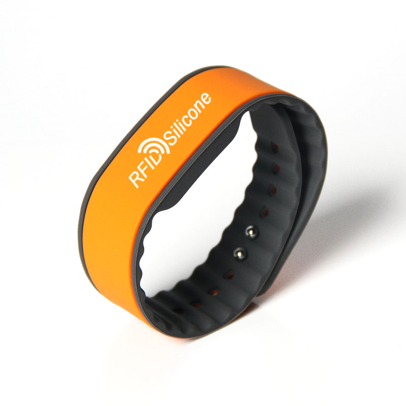 Custom RFID Bracelet Eco-friendly Silicone MIFARE 1K/4K Wristband