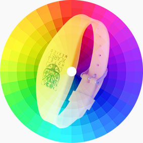Colorful RFID Wristband Waterproof Silicone Bracelets AW040