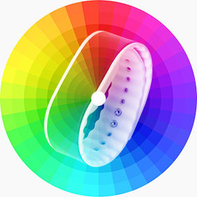 Colorful Silicone RFID Wristband 125KHz RS-AW016