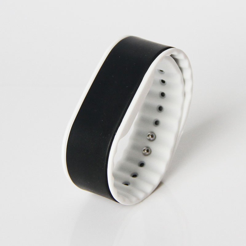 Low frequency TK4100/EM4200 Customized RFID Wristband 125KHz