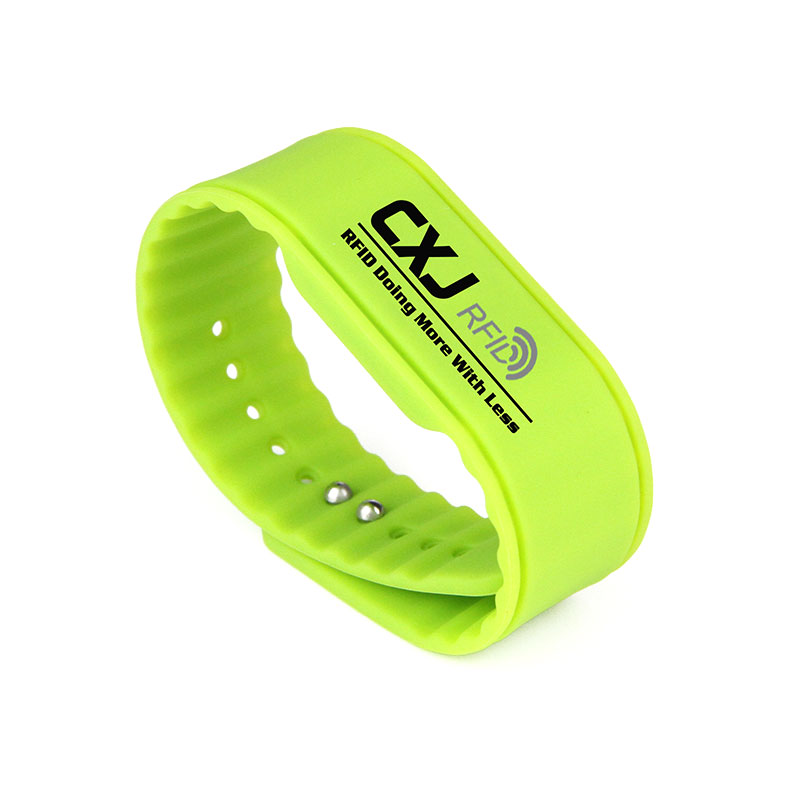 Color Printing Waterproof 3-6 Meter Long Range RFID Bracelet