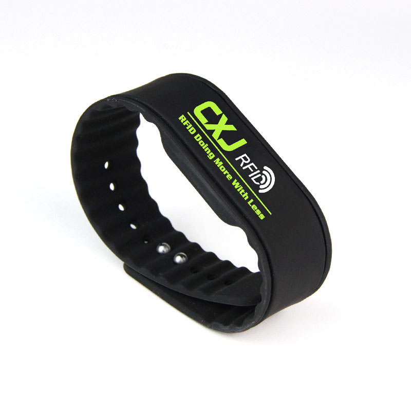 Color Printing Waterproof 3-6 Meter Long Range RFID Bracelet