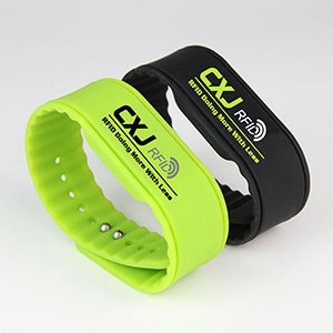 Color Printing Waterproof 3-6 Meter Long Range RFID Bracelet