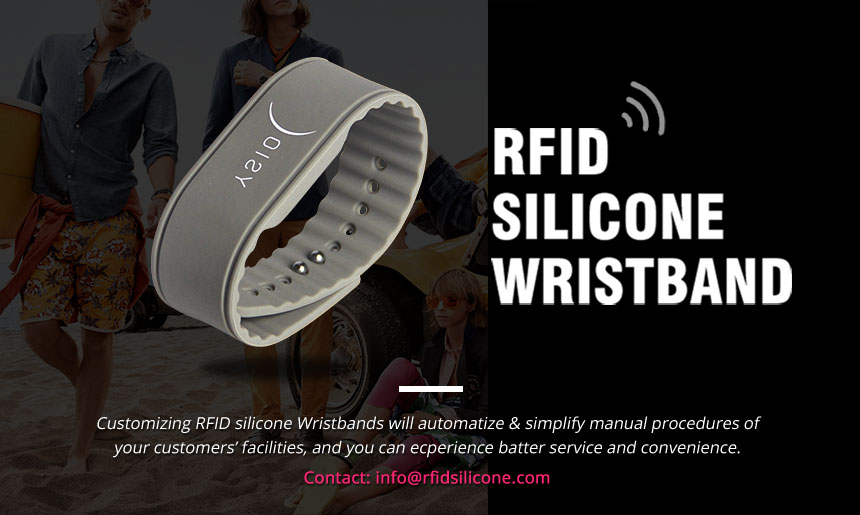 Wholesale Cheap Silicone  RS-AW019 NFC band For Key Tag