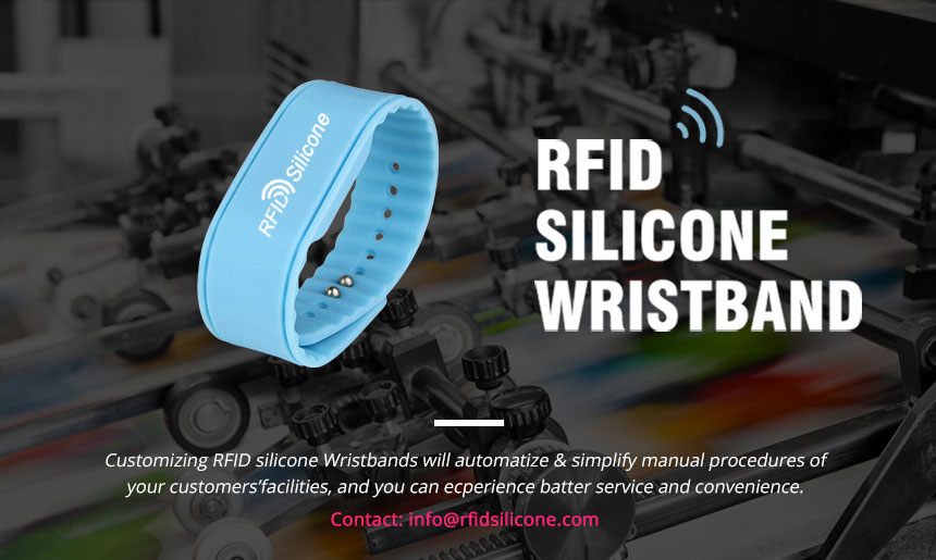 Silicone MIFARE Wrisbands For Access Control RS-AW020
