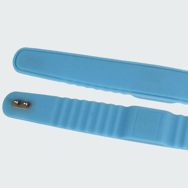 HF RFID 13.56MHz Silicone MIFARE Wrisbands For Access Control