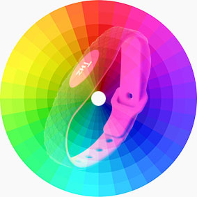 Colorful RS-AW032 Silicone RFID Wristband