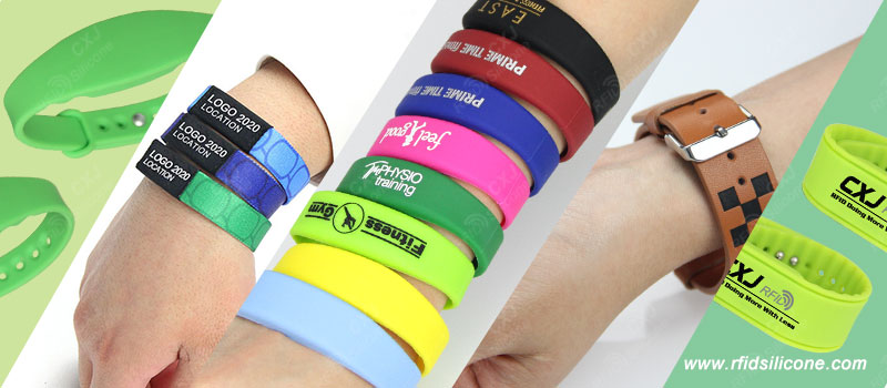 Source Hf Waterproof Nfc Silicone Wristbands Rfid Silicone Rubber Bracelets  on m.alibaba.com