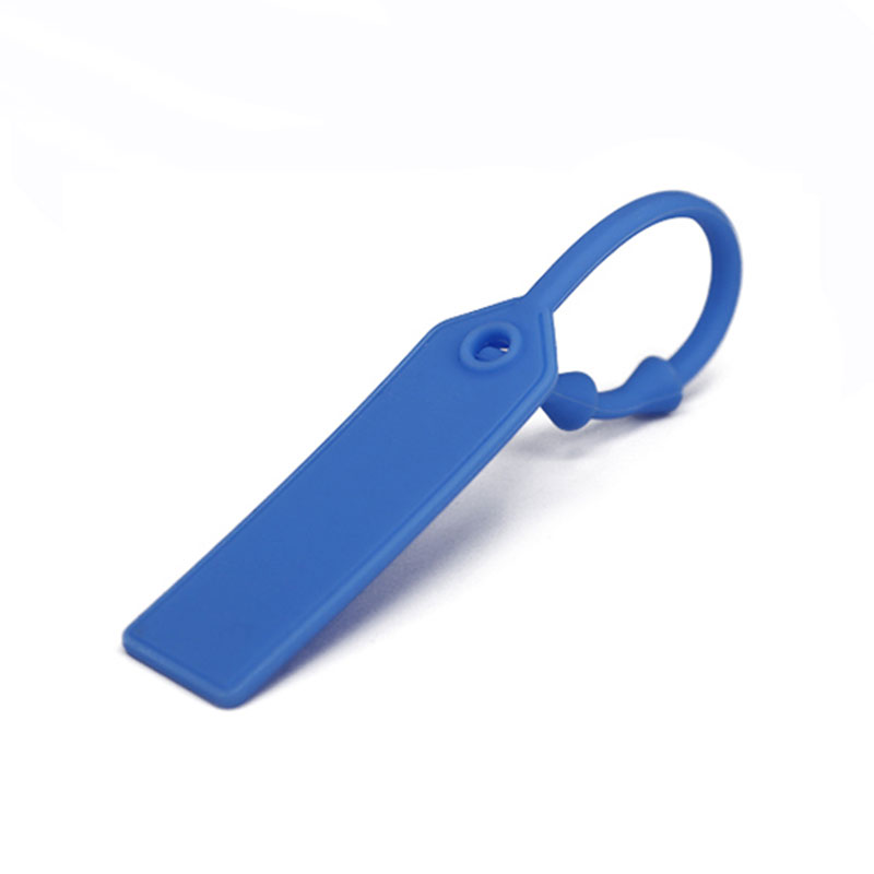 Reusable Rubber Cable Ties 13.56MHz Silicone RFID Tags