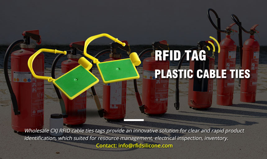 RFID Plastic Cable Ties 860-960MHz RFID Tags Supplier