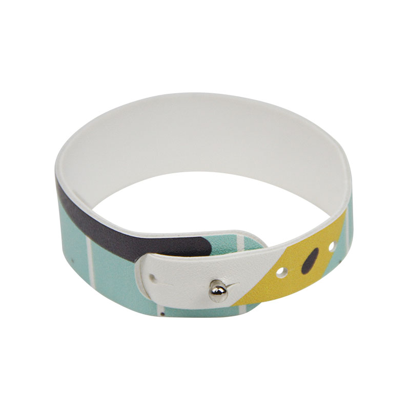 Customized MIFARE Classic® 1K PU Leather Printed Wristbands