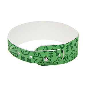 Embossed Printing RFID Leather Bracelet MIFARE® RFID Wristband