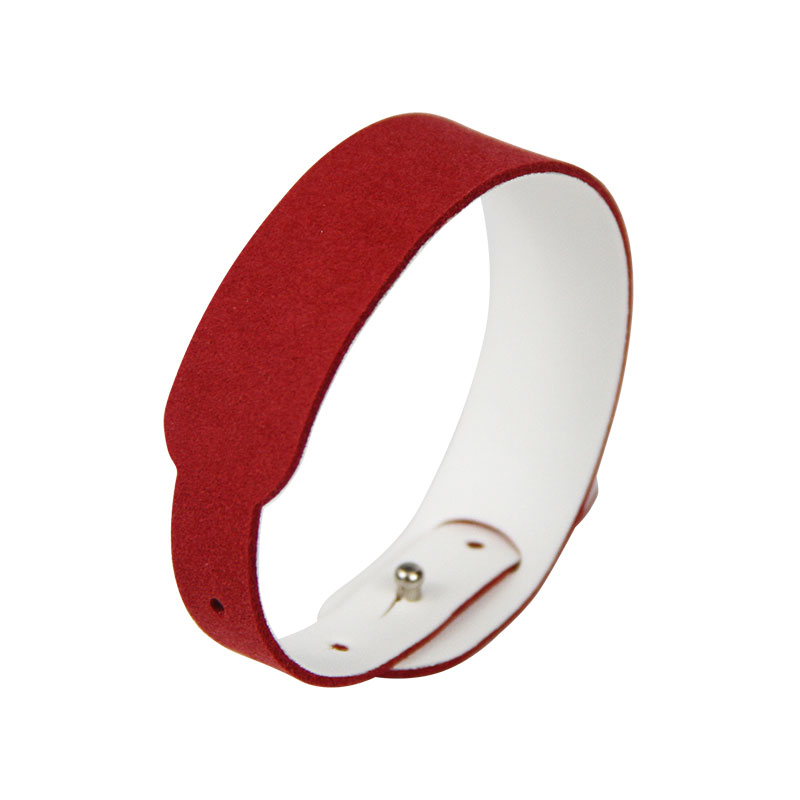 125KHz RFID PU Leather Bracelet Men/Women For Hotels