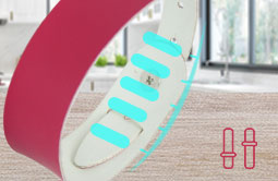 Adjustable Leather Bracelets Personalized NFC Wristbands RS-LW010