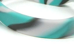 High quality Mixed Color NFC Silicone Wristband