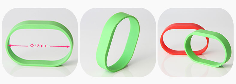 Durable 125KHz Hotel RFID Key Bracelet RS-CW008  Size