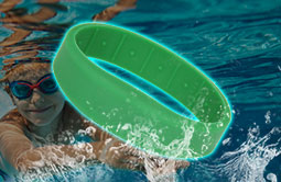 Waterproof Eco Silicone RS-CW010 RFID Access Control Wristbands