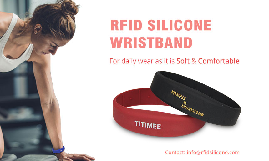 CXJ Gym RFID NFC Athletic Wristbands RS-CW011