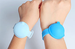 Wearable Hand Sanitizer Silicone Wristband