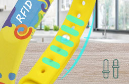 Adjustable RFID Silicone Wristband RS-AW023