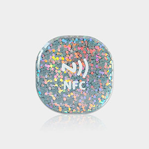 Hot Sale Shiny NFC Epoxy Tags for Social Media | RS-NET004
