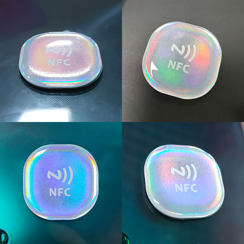 Waterproof NFC Social Tag Phone RFID Epoxy Stickers | RS-NET003