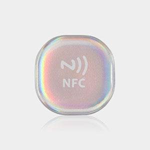 Waterproof NFC Social Tag Phone RFID Epoxy Stickers | RS-NET003