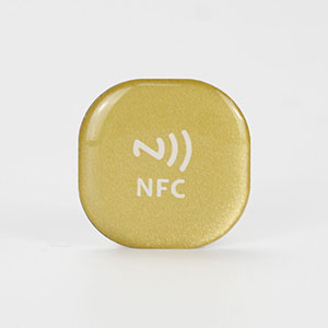 Order Waterproof NFC Tags Social Media RFID Epoxy Tag for Phone