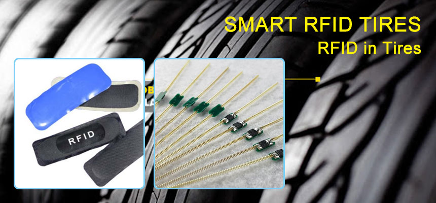 Smart RFID tire means that the tire is equipped with RFID