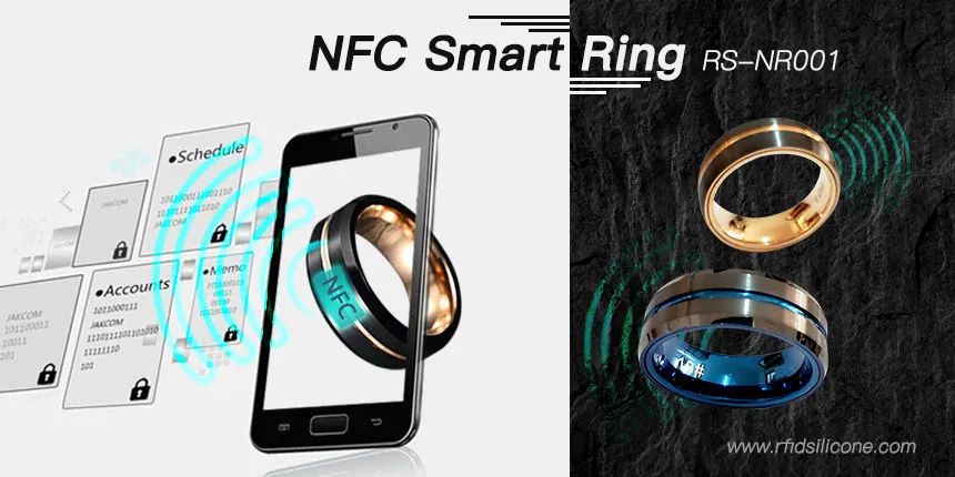 Buy NFC Ring Ceramic Digital Smart Ring with NFC Chips