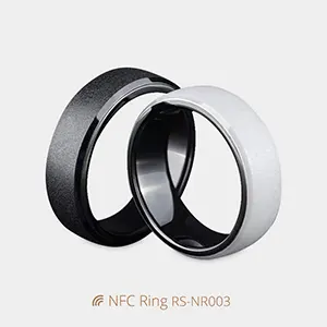 Pure Ceramic NFC RFID Ring Smart Finger Ring for Social Media
