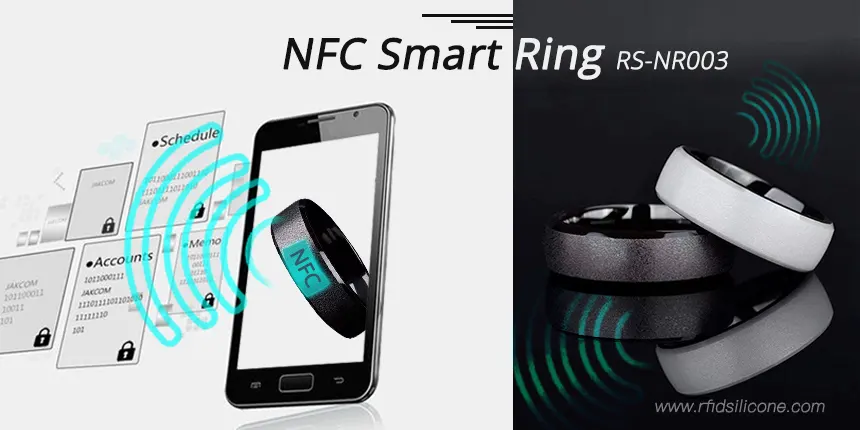 Buy NFC Ring Ceramic Digital Smart Ring with NFC Chips