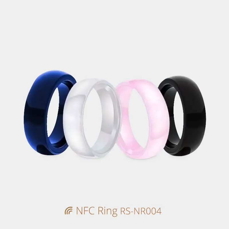 Tesla NFC Smart Ring Finger Wearable Car Key Ceramic Ring