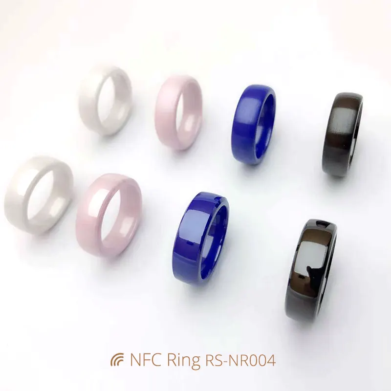 Tesla NFC Smart Ring Finger Wearable Car Key Ceramic Ring