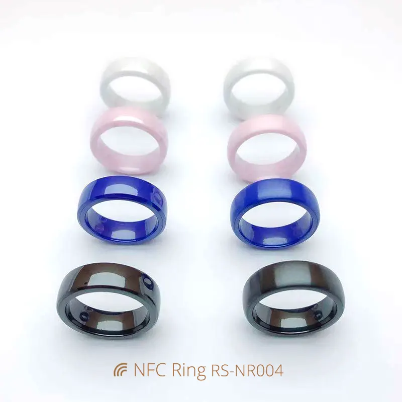 Tesla NFC Smart Ring Finger Wearable Car Key Ceramic Ring